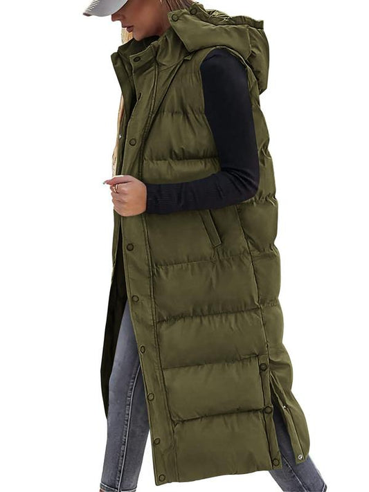 Long Puffer Vest